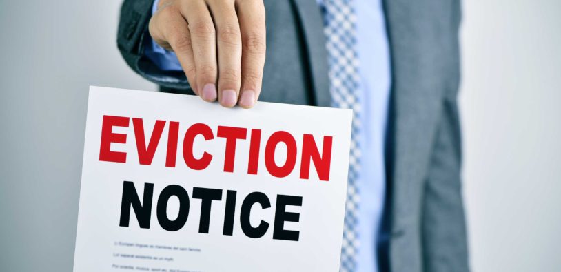 Eviction Notice Periods Return to Normal Next Month 