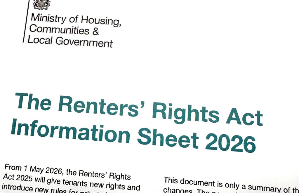 Renters Rights Information Sheet & Section 8 Notice